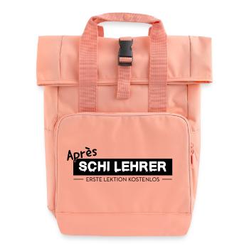 Chemise de soirée moniteur d’après-ski - Sac à dos Roll Top à deux anses - rose liberty - Devant