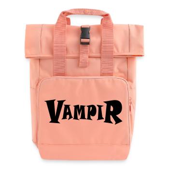 VAMPIR - Rolltop Rucksack mit zwei Griffen - Chintzrosa - Vorne