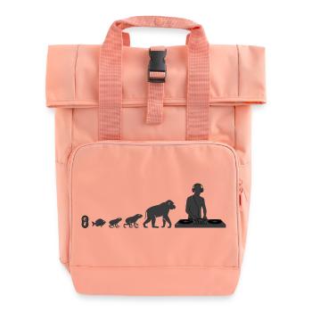 Évolution vers le DJ - Sac à dos Roll Top à deux anses - rose liberty - Devant