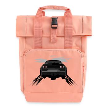 sportauto racing Auto Symbol widebody liberty walk - Rolltop Rucksack mit zwei Griffen - Chintzrosa - Vorne