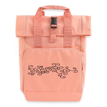 Verzierung Schmuck (Vectorgraphic) - Rolltop Rucksack mit zwei Griffen - Chintzrosa - Vorne