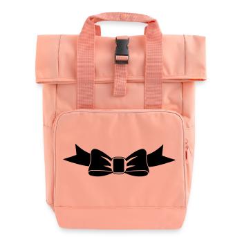 Fliege - Rolltop Rucksack mit zwei Griffen - Chintzrosa - Vorne