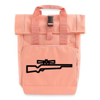 Scharfschütze - Rolltop Rucksack mit zwei Griffen - Chintzrosa - Vorne