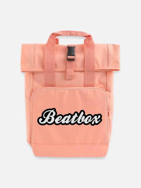 Beatbox - Rolltop Rucksack mit zwei Griffen - Chintzrosa