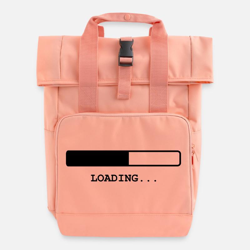 Loading... - Sac à dos Roll Top à deux anses - rose liberty