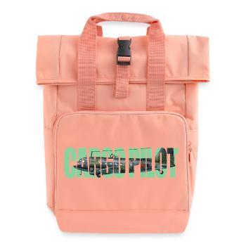 Cargo pilot Li-2 - Rolltop Rucksack mit zwei Griffen - Chintzrosa - Vorne
