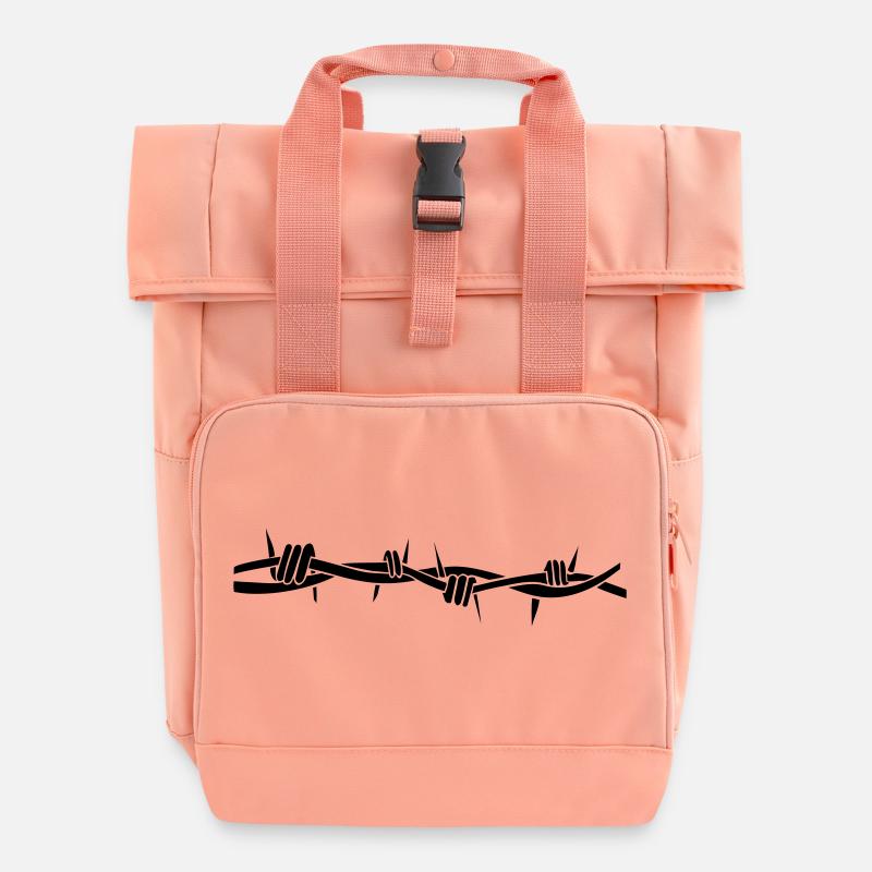 stacheldraht - Sac à dos Roll Top à deux anses - rose liberty