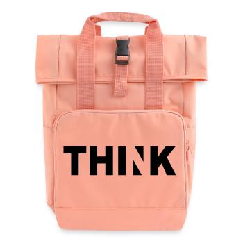 THINK - Rolltop Rucksack mit zwei Griffen - Chintzrosa - Vorne