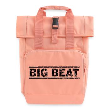 Big Beat - Roll Top Backpack with Two Handles - chintz rose - Front
