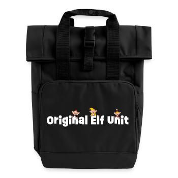 Unité Originale des Elfes du Père Noël & Co. - Sac à dos Roll Top à deux anses - noir - Devant