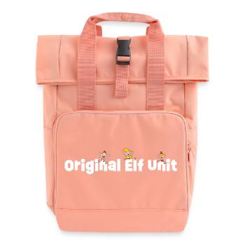 Weihnachtsmann & Co. KG Original Elf Unit - Rolltop Rucksack mit zwei Griffen - Chintzrosa - Vorne