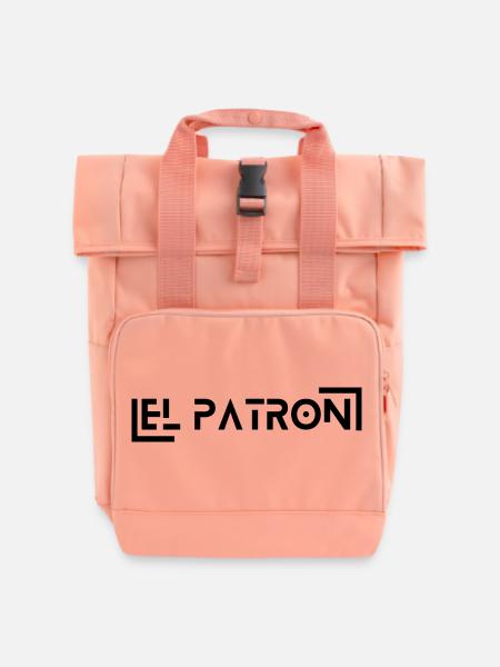 El Patron – Der Chef Look - Rolltop Rucksack mit zwei Griffen - Chintzrosa
