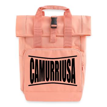 T-Shirt Sicilia Termine siciliano camurriusa - Rolltop Rucksack mit zwei Griffen - Chintzrosa - Vorne