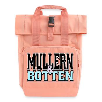 Müller & Botten - Roll Top Backpack with Two Handles - chintz rose - Front