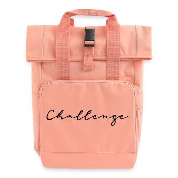 Challenge v1 - Roll Top Backpack with Two Handles - chintz rose - Front