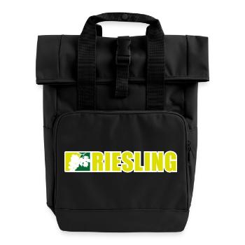 MLW - Team Riesling - Rolltop Rucksack mit zwei Griffen - Schwarz - Vorne