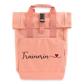 Entraîneur - Sac à dos Roll Top à deux anses - rose liberty - Devant