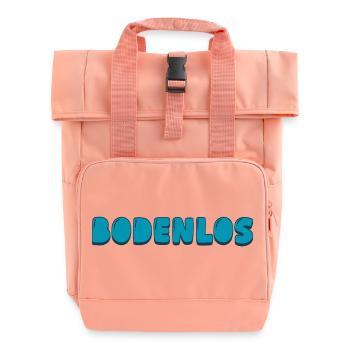 Bodenlos - Rolltop Rucksack mit zwei Griffen - Chintzrosa - Vorne