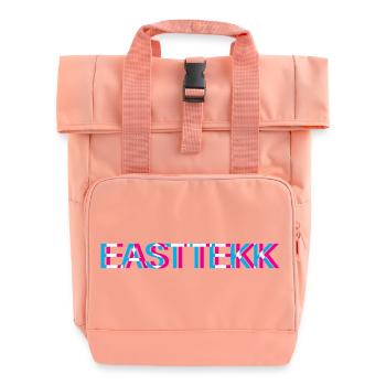 Hardtekk Tekk - Roll Top Backpack with Two Handles - chintz rose - Front