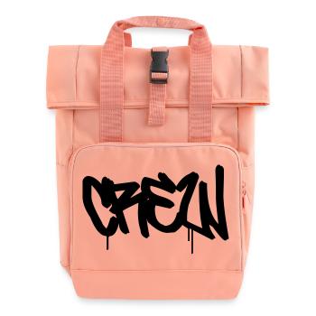 CREW - Sac à dos Roll Top à deux anses - rose liberty - Devant
