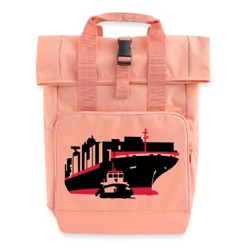 porte-conteneurs - Sac à dos Roll Top à deux anses - rose liberty - Devant