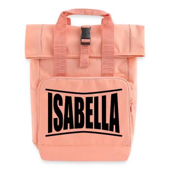 T-Shirt Isabella T-Shirt Geschenkidee - Rolltop Rucksack mit zwei Griffen - Chintzrosa - Vorne