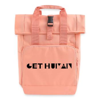 Get Human - Rolltop Rucksack mit zwei Griffen - Chintzrosa - Vorne