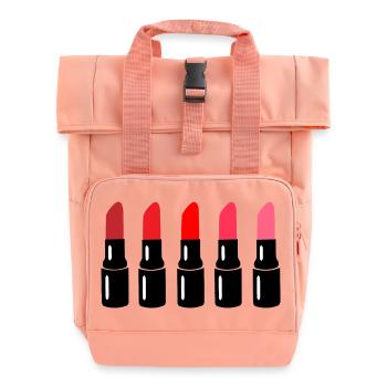Rouge à lèvres - Sac à dos Roll Top à deux anses - rose liberty - Devant