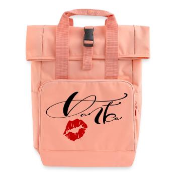 Danke  - Rolltop Rucksack mit zwei Griffen - Chintzrosa - Vorne