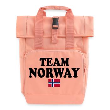 Team norway - Sac à dos Roll Top à deux anses - rose liberty - Devant
