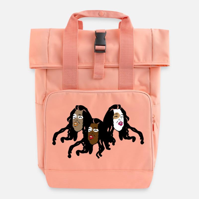 3 Femmes - Sac à dos Roll Top à deux anses - rose liberty