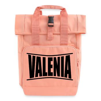 t-shirt Valenia t-shirt gift idea - Roll Top Backpack with Two Handles - chintz rose - Front