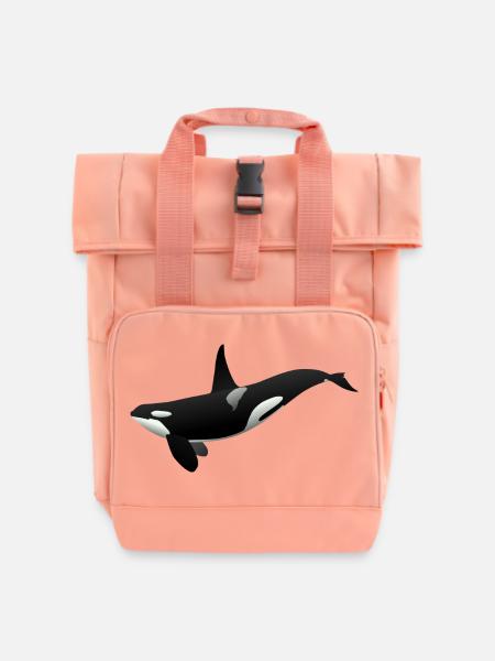 Orca - Rolltop Rucksack mit zwei Griffen - Chintzrosa