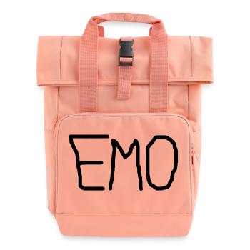 Emo - Sac à dos Roll Top à deux anses - rose liberty - Devant