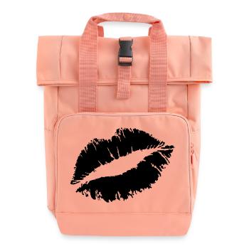 KISS - Rolltop Rucksack mit zwei Griffen - Chintzrosa - Vorne