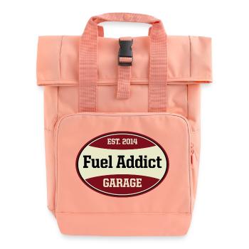 Fuel Addict - Rolltop Rucksack mit zwei Griffen - Chintzrosa - Vorne