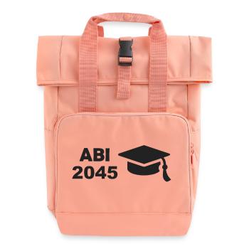 Examen de fin d’études - Sac à dos Roll Top à deux anses - rose liberty - Devant