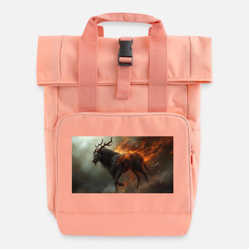 Cerberotaurus - Sac à dos Roll Top à deux anses - rose liberty