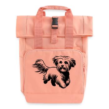 Malteser - Rolltop Rucksack mit zwei Griffen - Chintzrosa - Vorne