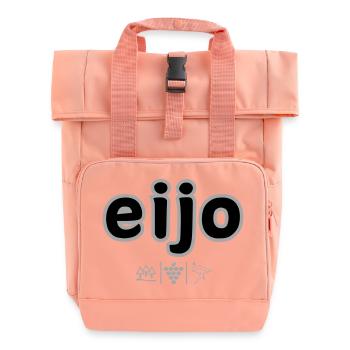 Eijo - Rolltop Rucksack mit zwei Griffen - Chintzrosa - Vorne