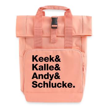 BANG BANG BOOM CARACTÈRE - Sac à dos Roll Top à deux anses - rose liberty - Devant