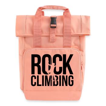rock climbing Klettern - Rolltop Rucksack mit zwei Griffen - Chintzrosa - Vorne