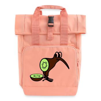 Kiwi - Rolltop Rucksack mit zwei Griffen - Chintzrosa - Vorne