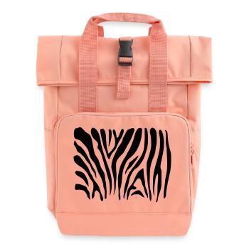 MASQUE PROTECTION ZEBRA - Sac à dos Roll Top à deux anses - rose liberty - Devant