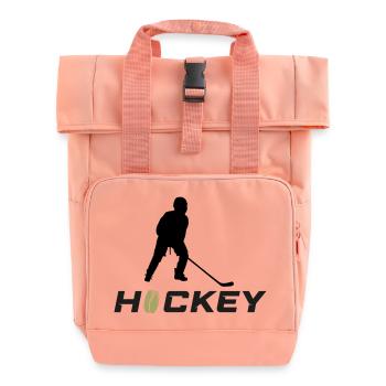 hockey - Rolltop Rucksack mit zwei Griffen - Chintzrosa - Vorne