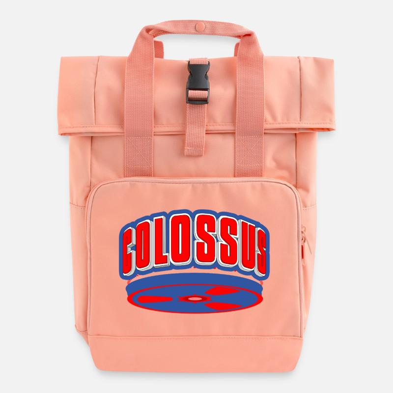 Colossal  Logo - Sac à dos Roll Top à deux anses - rose liberty