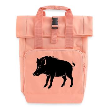 Sanglier - Sac à dos Roll Top à deux anses - rose liberty - Devant
