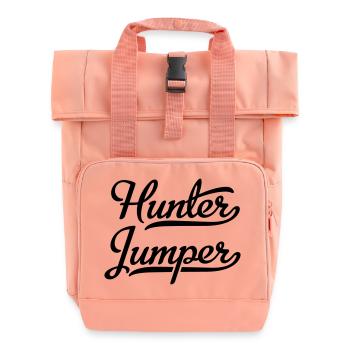 Hunter Jumper - Rolltop Rucksack mit zwei Griffen - Chintzrosa - Vorne