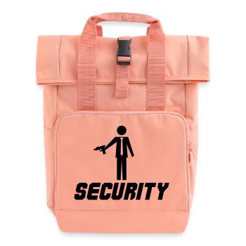 Security - Rolltop Rucksack mit zwei Griffen - Chintzrosa - Vorne