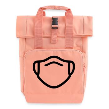 Maske - Rolltop Rucksack mit zwei Griffen - Chintzrosa - Vorne